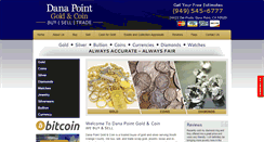Desktop Screenshot of dpgoldandcoin.com